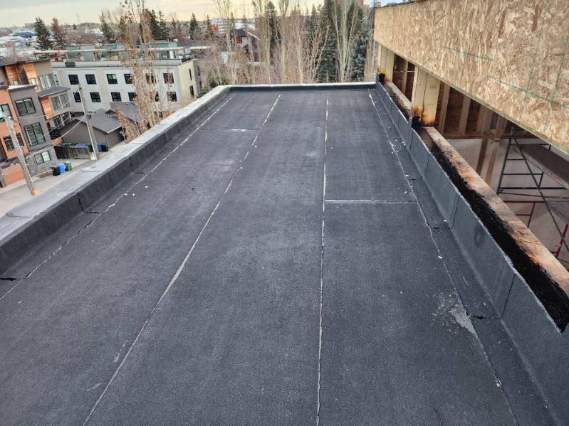 J Cubed Custom roofing project in Calgary