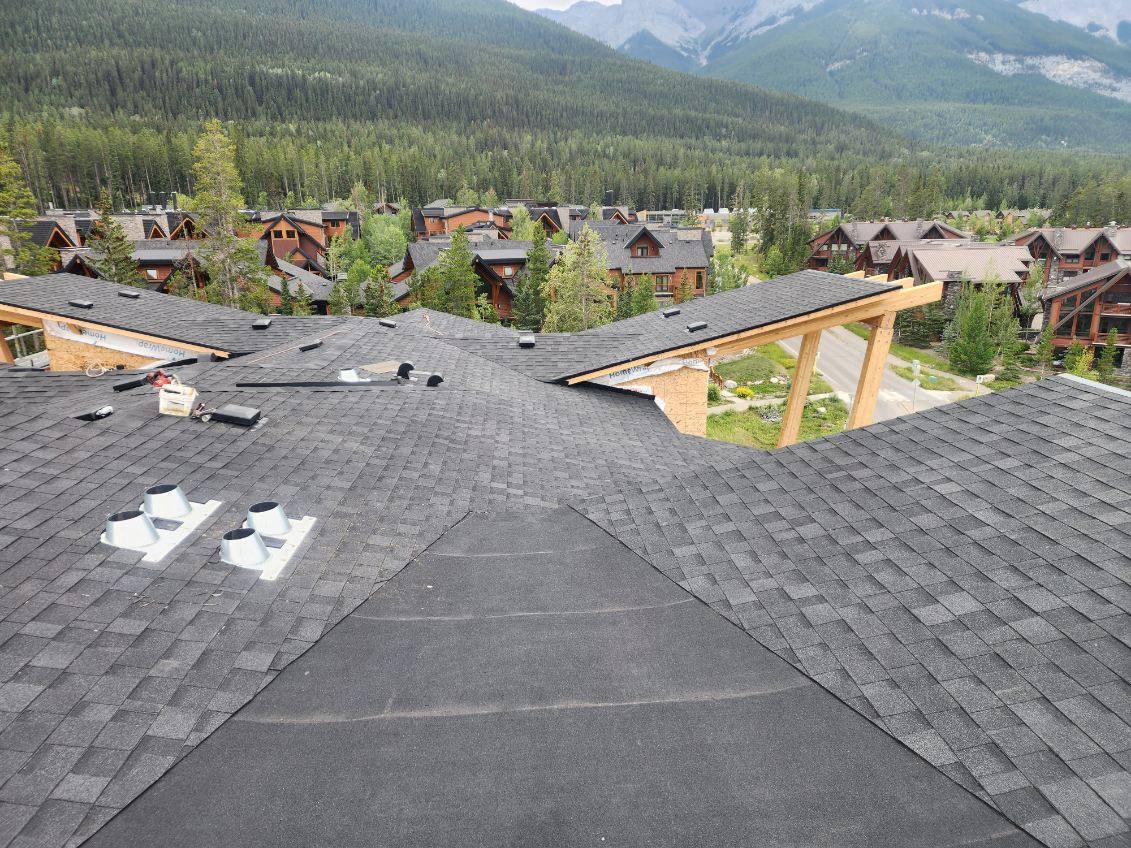 J Cubed Custom roofing project in Calgary