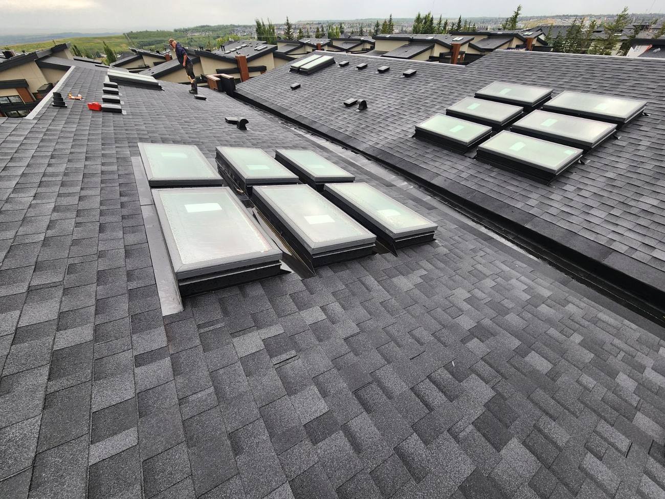 J Cubed Custom roofing project