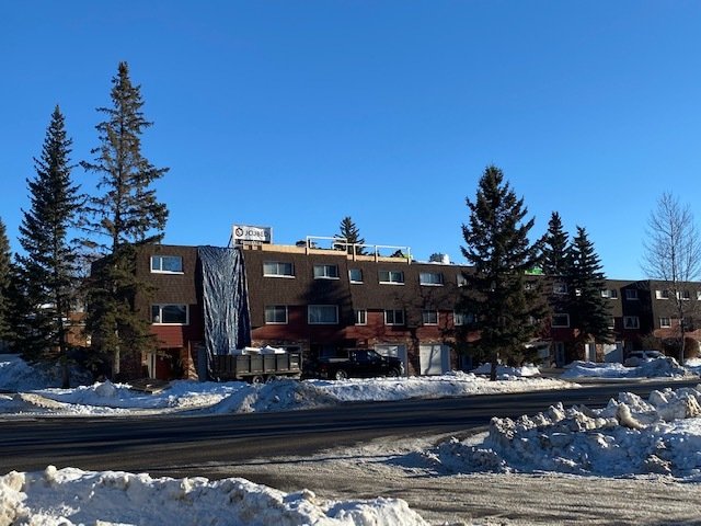 J Cubed Custom roofing project in Calgary