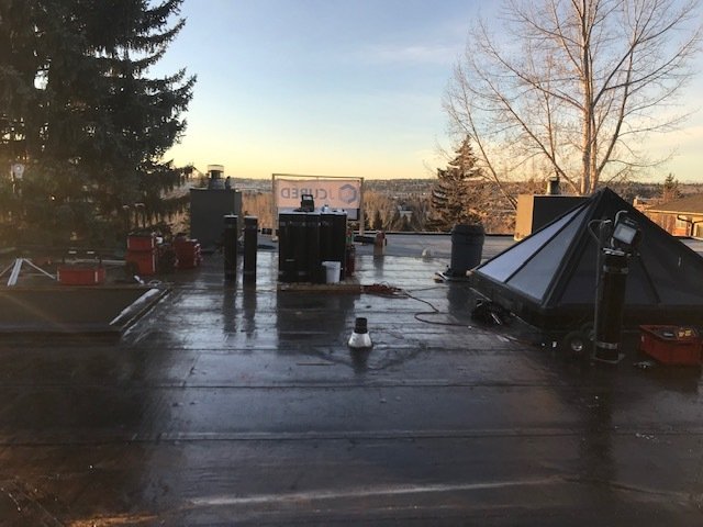 J Cubed Custom roofing project in Calgary