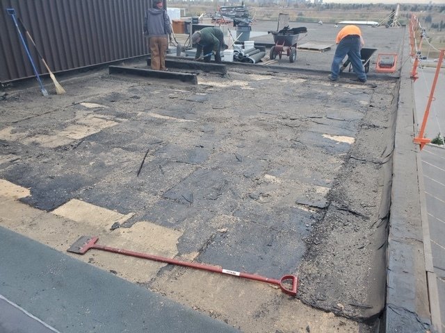 J Cubed Custom roofing project in Calgary