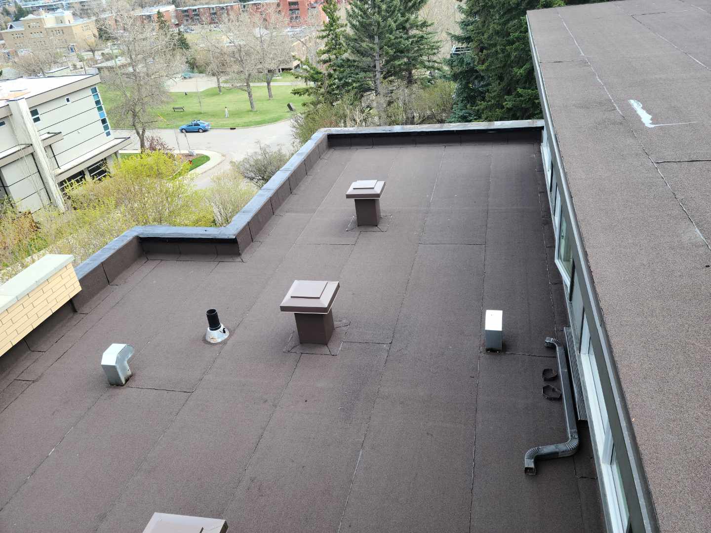 J Cubed Custom roofing project in Calgary