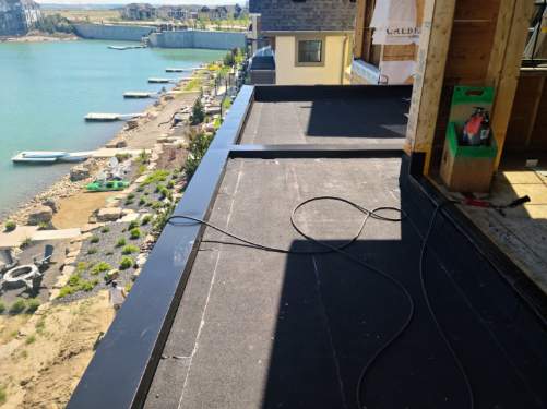J Cubed Custom roofing project in Calgary