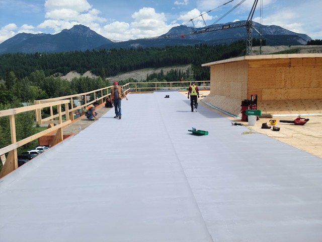 J Cubed Custom roofing project in Calgary
