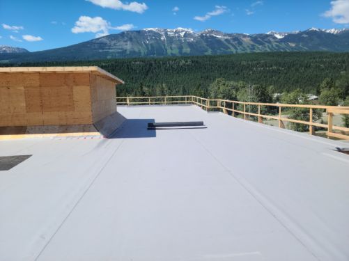 J Cubed Custom roofing project in Calgary