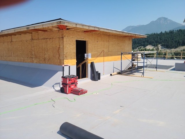J Cubed Custom roofing project in Calgary