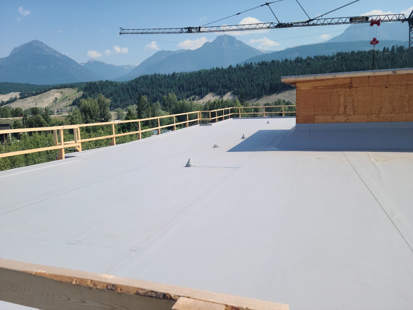 J Cubed Custom roofing project in Calgary