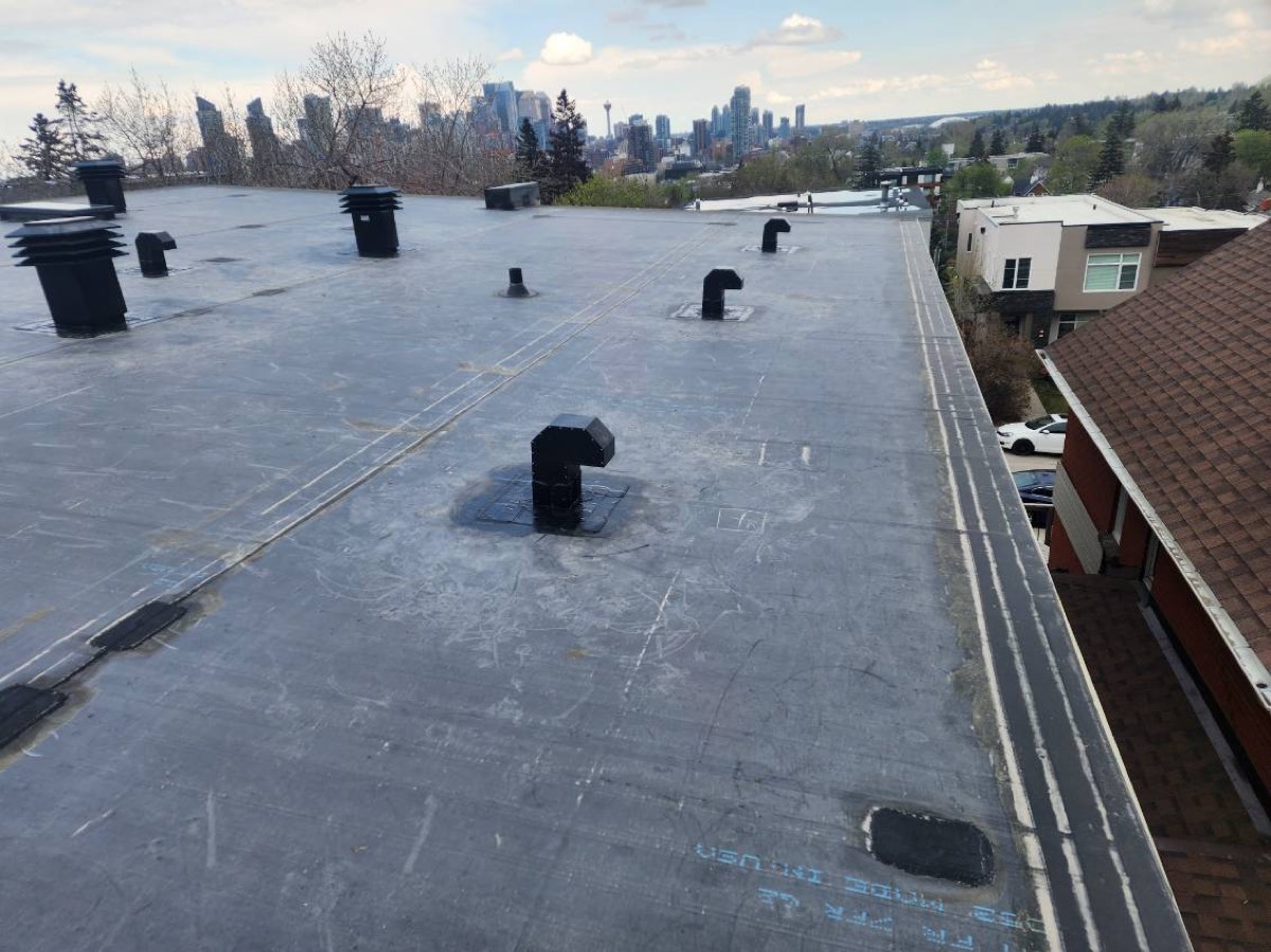 J Cubed Custom roofing project in Calgary