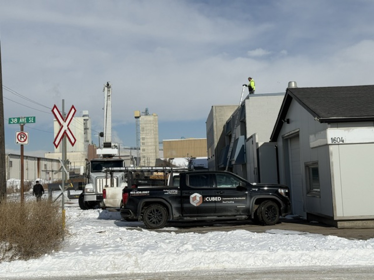 J Cubed Custom roofing project in Calgary
